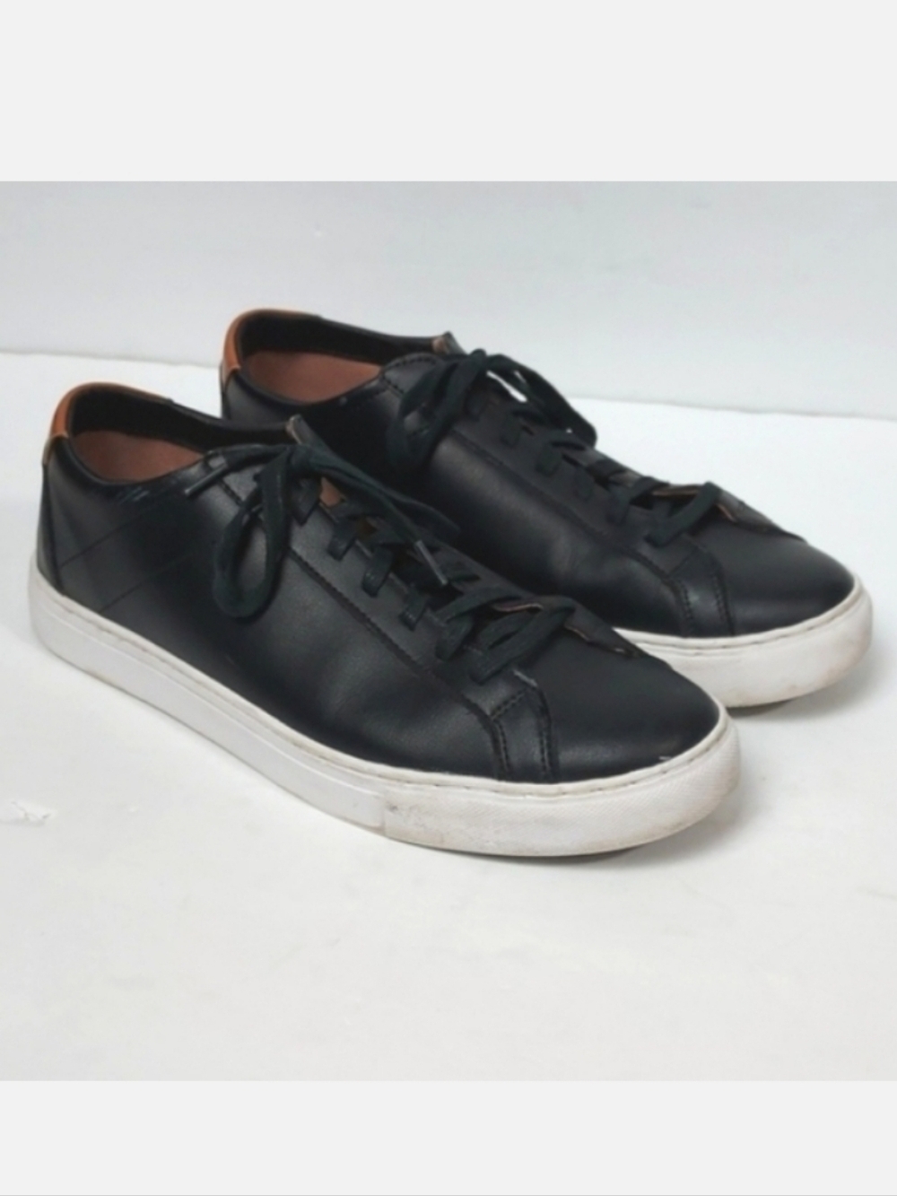 BYLT Everyday Sneakers Leather Black Size 11